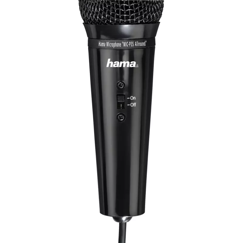 Μικρόφωνο Hama MIC-P35 Allround μαύρο