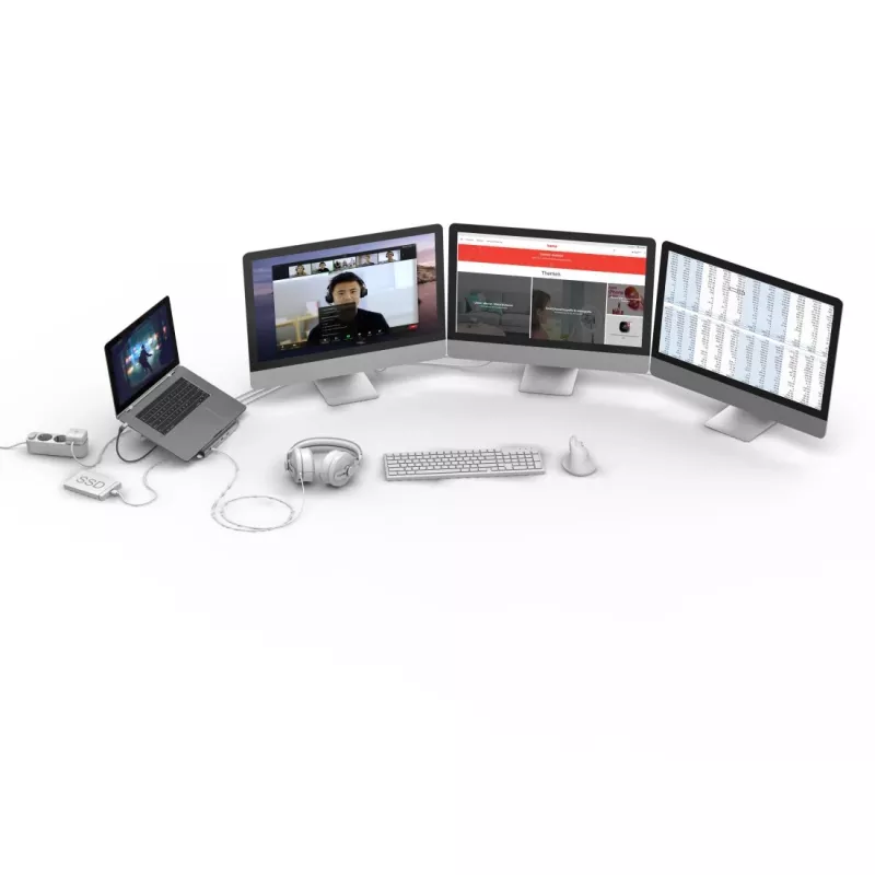 Hama Connect2Office Stand βάση laptop ανθρακί