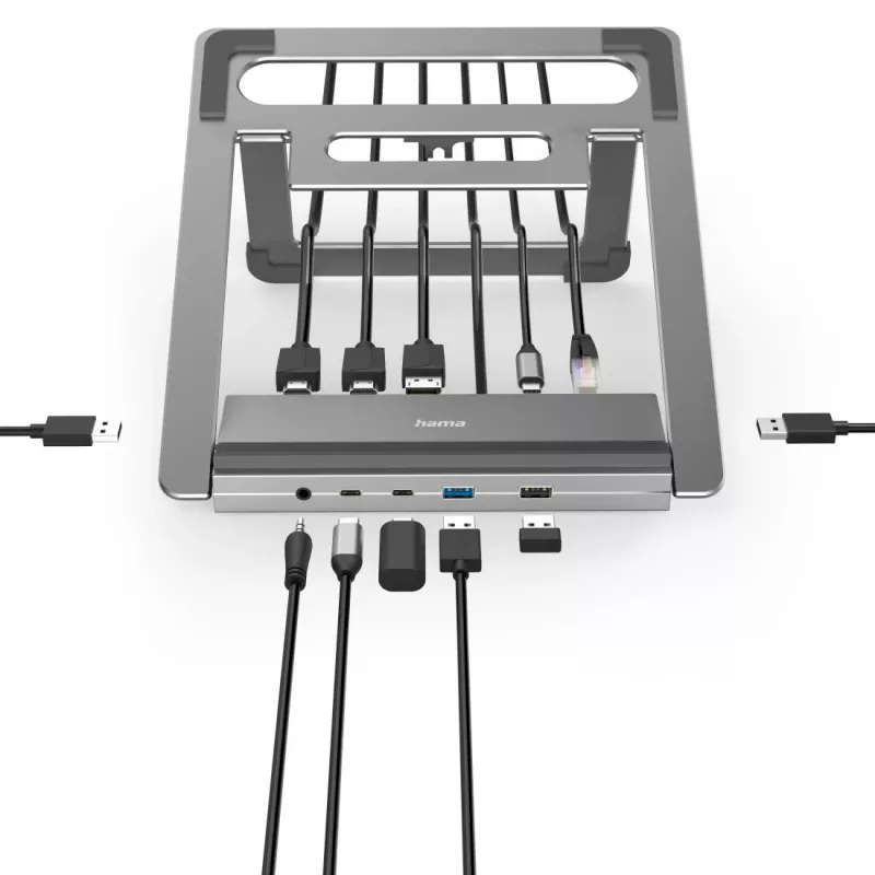 Hama Connect2Office Stand βάση laptop ανθρακί