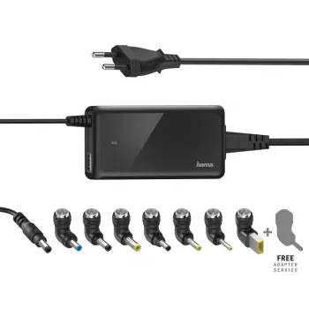Φορτιστής Hama schlank & Light laptop μαύρο AC εσωτερικού χώρου