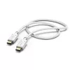 Hama 00183328 καλώδιο USB USB 2.0 1,5 m USB-C λευκό
