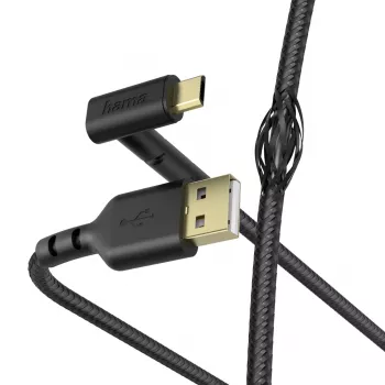 Hama Stand καλώδιο USB USB 2.0 1,5 m USB-A σε Micro-USB B μαύρο
