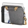 Hama 00217114 Florence τσάντα laptop 33,8 cm (13,3 ίντσες), πολυεστέρας, μαύρη/γκρι