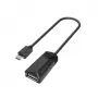 Hama 00200308 προσαρμογέας καλωδίου Micro-USB USB Type-A μαύρο