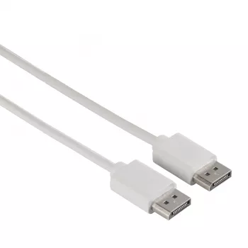 Καλώδιο DisplayPort Hama 00200929 1,5 m γκρι σύνδεση 1 DisplayPort σύνδεση 2 DisplayPort