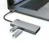 Hama 00200110 προσαρμογέας πολλαπλών θυρών USB-C, σταθμός σύνδεσης, 6 θύρες, USB-C 3.2 Gen 1, HDMI