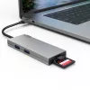 Hama 00200110 προσαρμογέας πολλαπλών θυρών USB-C, σταθμός σύνδεσης, 6 θύρες, USB-C 3.2 Gen 1, HDMI