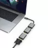 Hama 00200306 Connect2Go σετ προσαρμογέων βίντεο/ήχου 6 σε 1, USB-C, Mini DisplayPort, HDMI, VGA, 4K, γκρι