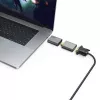 Hama 00200306 Connect2Go σετ προσαρμογέων βίντεο/ήχου 6 σε 1, USB-C, Mini DisplayPort, HDMI, VGA, 4K, γκρι