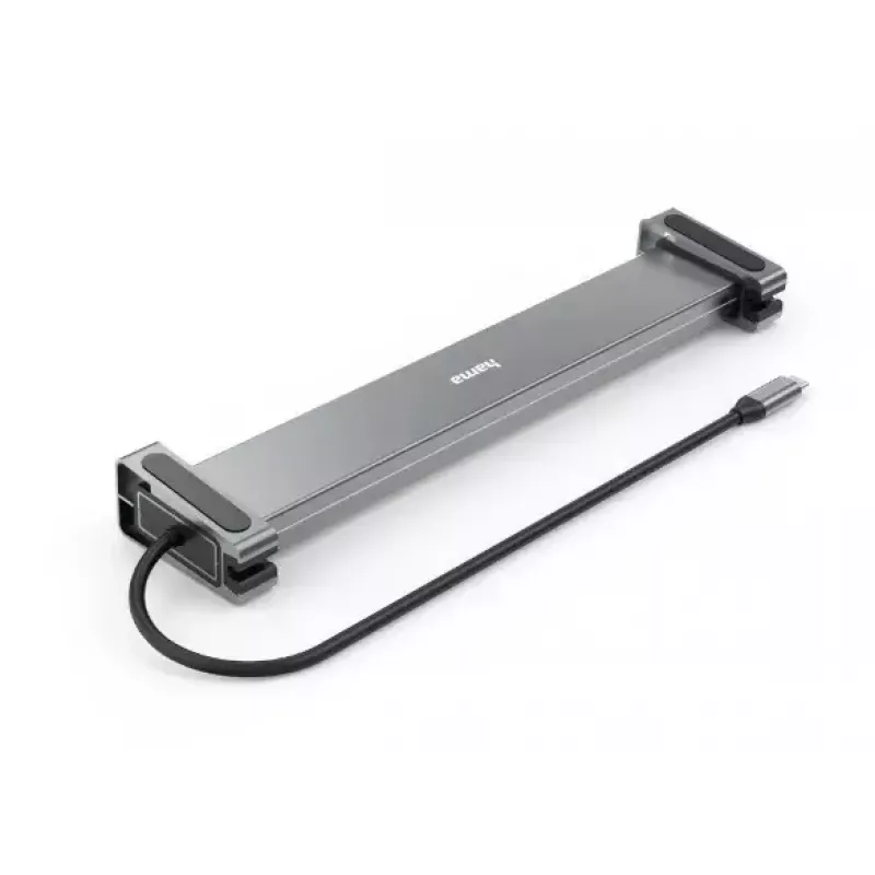 Hama Connect2Office Basic Ενσύρματο USB 3.2 Gen 1 (3.1 Gen 1) Type-C Ανθρακί, Γκρι