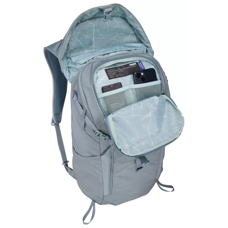 Thule Alltrail TADP225 Pond Σακίδιο Πλάτης Σακίδιο Ταξιδιού Γκρι Πολυεστέρας
