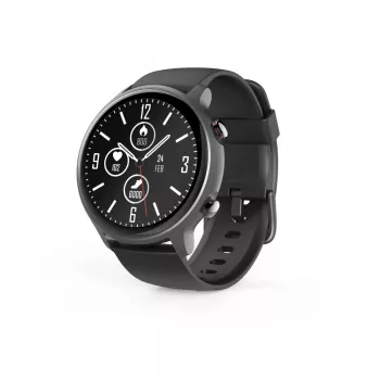 Hama Fit Watch 6910 3,25 cm (1,28 ίντσες) LCD 46 mm Ψηφιακή οθόνη αφής Γκρι GPS (δορυφορικό)