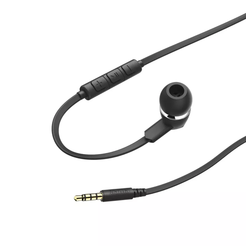 Hama Joy Ακουστικά Ενσύρματα In-Ear Κλήσεις/Μουσική Μαύρο