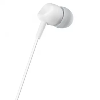 Hama Kooky Ακουστικά Ενσύρματα In-Ear Κλήσεις/Μουσική Γκρι, Λευκό