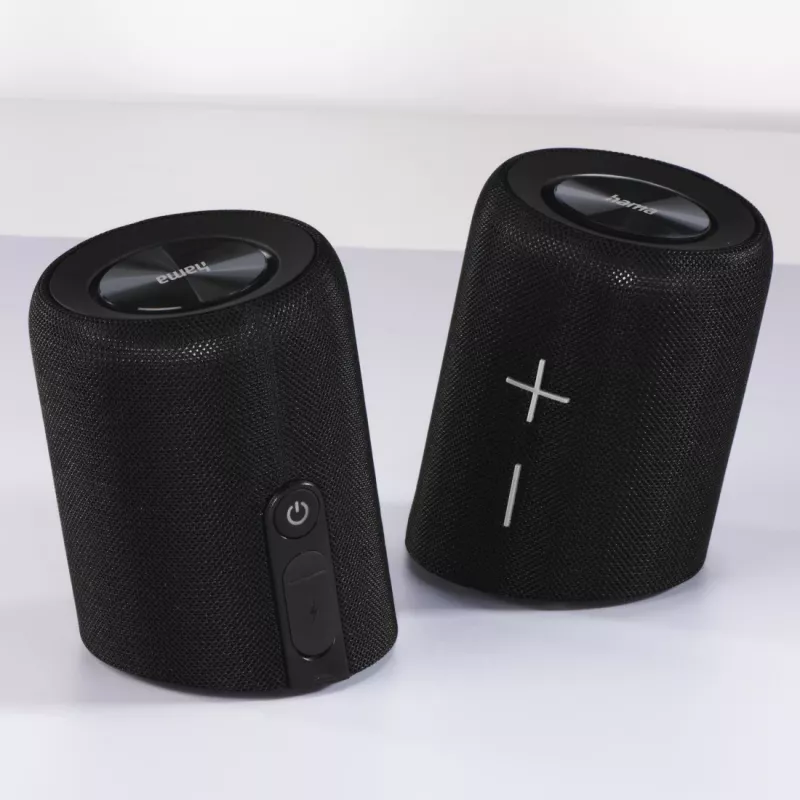 Hama Twin 3.0 Stereo φορητό ηχείο μαύρο 30 W