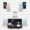 Hama Twin 3.0 Stereo φορητό ηχείο λευκό 30 W
