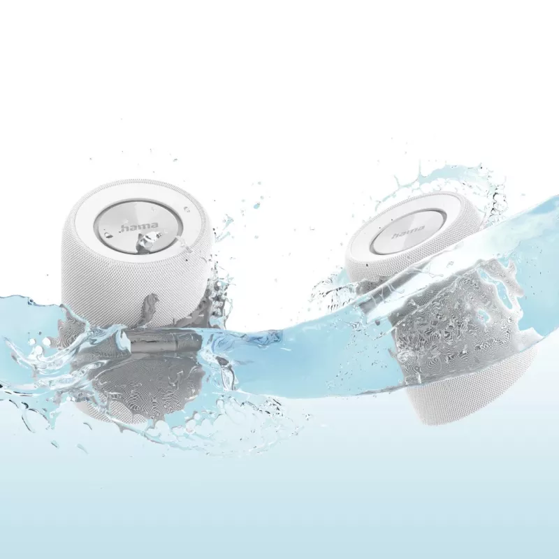 Hama Twin 3.0 Stereo φορητό ηχείο λευκό 30 W