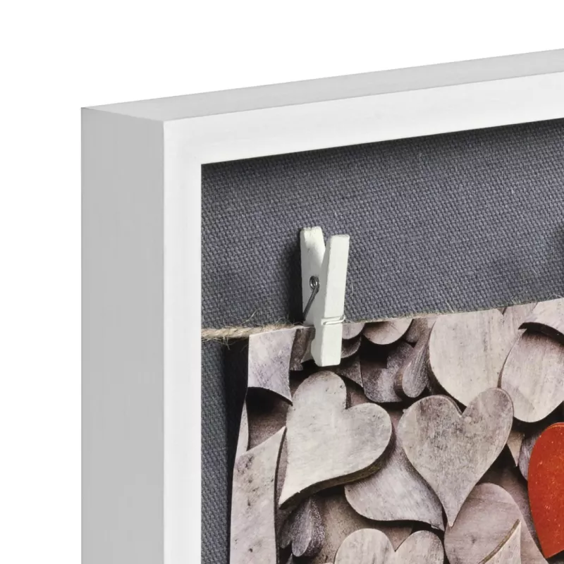 Hama Cavo 00178335 κορνίζα πολλαπλών φωτογραφιών, MDF, λευκή, 29,5 x 36,5 cm