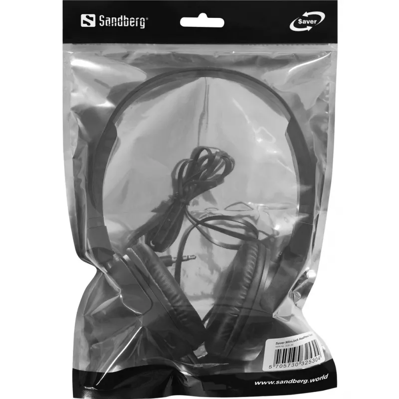 Ακουστικά ταξιδιού Sandberg Saver MiniJack HeadPhone