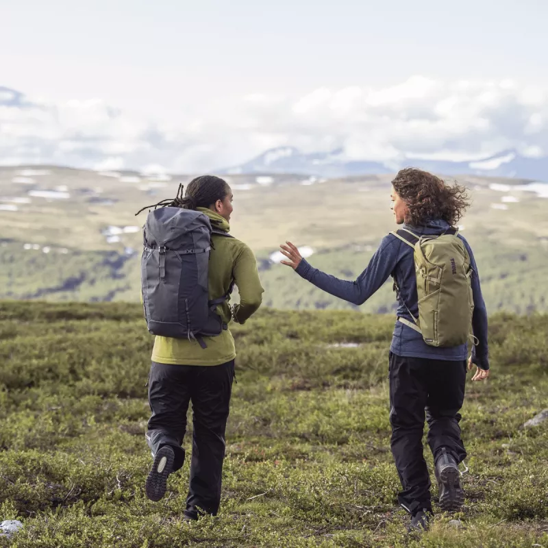 Thule Alltrail TALX115 Σακίδιο ταξιδιού καφέ ανακυκλωμένο πολυεστέρας