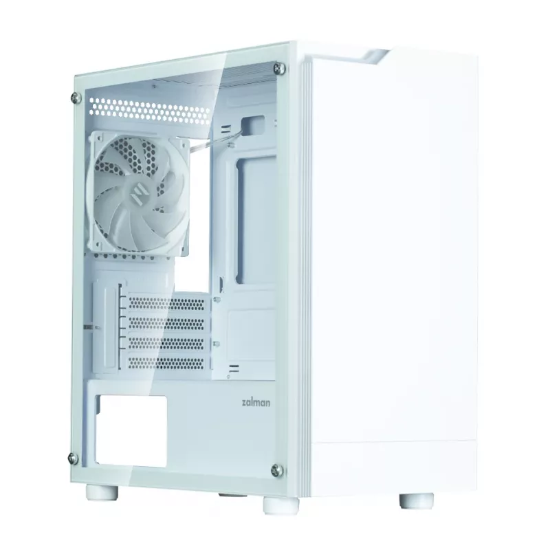 Κουτί υπολογιστή Zalman T4 Plus Mini Tower λευκό