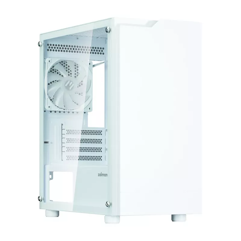 Κουτί υπολογιστή Zalman T4 Plus Mini Tower λευκό