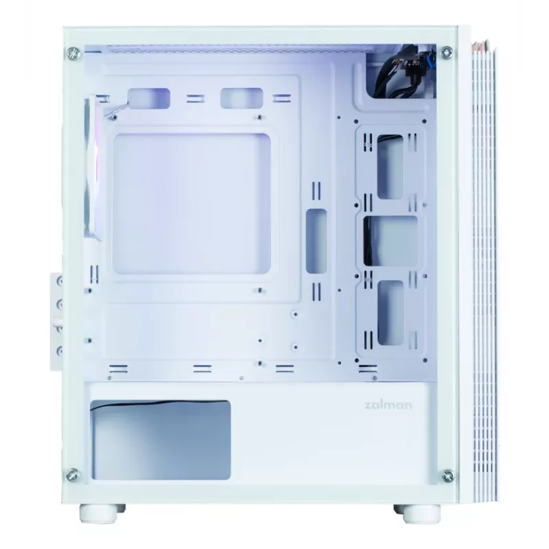 Κουτί υπολογιστή Zalman T4 Plus Mini Tower λευκό