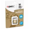 Μνήμη flash Emtec 16 GB SDHC Class 10 χρυσό
