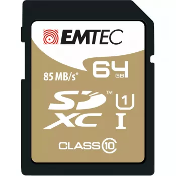 Emtec 64 GB SDXC Class 10 κάρτα μνήμης ECMSD64GXC10GP