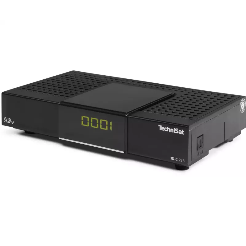 Δέκτης καλωδίου TechniSat HD-C 233 μαύρο DVB-C 1 δέκτης