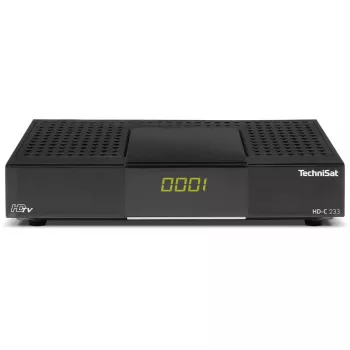 Δέκτης καλωδίου TechniSat HD-C 233 μαύρο DVB-C 1 δέκτης