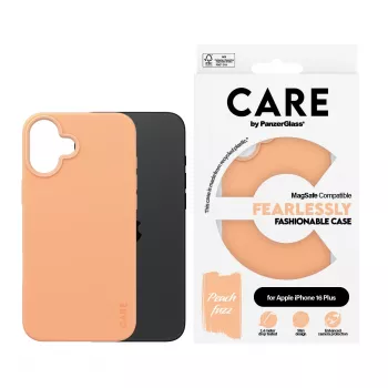 Θήκη PanzerGlass CARE by ® μοντέρνα θήκη Peachy με MagSafe iPhone 16 Plus Διαφανής