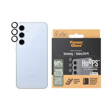 PanzerGlass ® Hoops® Προστασία φακού κάμερας Μαύρο Samsung Galaxy S24 FE