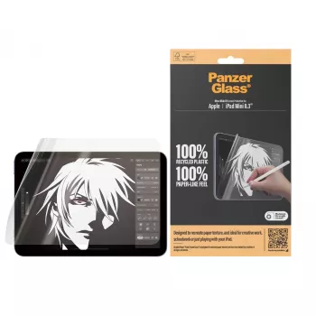 PanzerGlass ® GraphicPaper® Προστασία οθόνης iPad Mini 8.3'' (2021, 2024) | Ultra-Wide Fit
