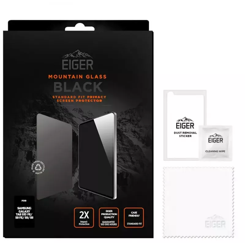 Διαφανής μεμβράνη προστασίας οθόνης EIGER EGMSP00329 Samsung Galaxy Tab S7 S9