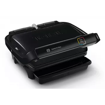 Γκριλ επαφής Tefal OptiGrill Elite GC7508 μαύρο θερμοπλαστικό ορθογώνιο
