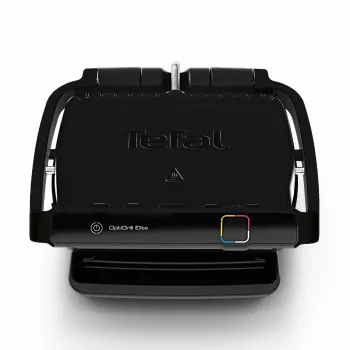 Γκριλ επαφής Tefal OptiGrill Elite GC7508 μαύρο θερμοπλαστικό ορθογώνιο