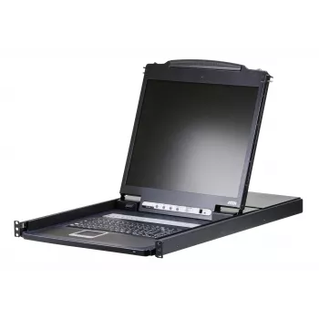 Διακόπτης KVM ATEN CL1308N τοποθέτησης σε rack μαύρο PS/2 USB VGA 1U
