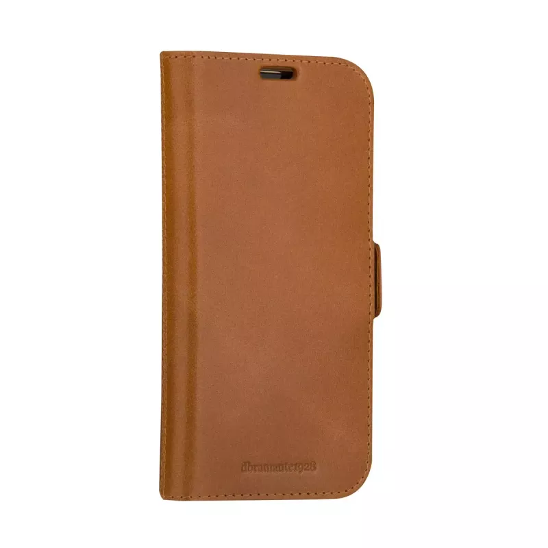 Θήκη Folio dbramante1928 Lynge iPhone 15 Pro Καφέ