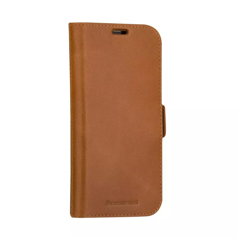 Θήκη Folio dbramante1928 Lynge iPhone 15 Plus καφέ