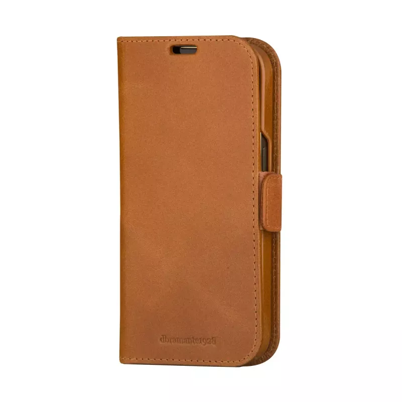 Θήκη Folio dbramante1928 Lynge iPhone 15 Plus καφέ
