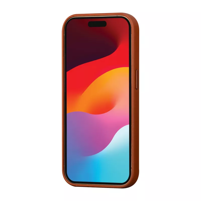 Θήκη dbramante1928 Roskilde iPhone 15 Pro Tan Monochromatic Red