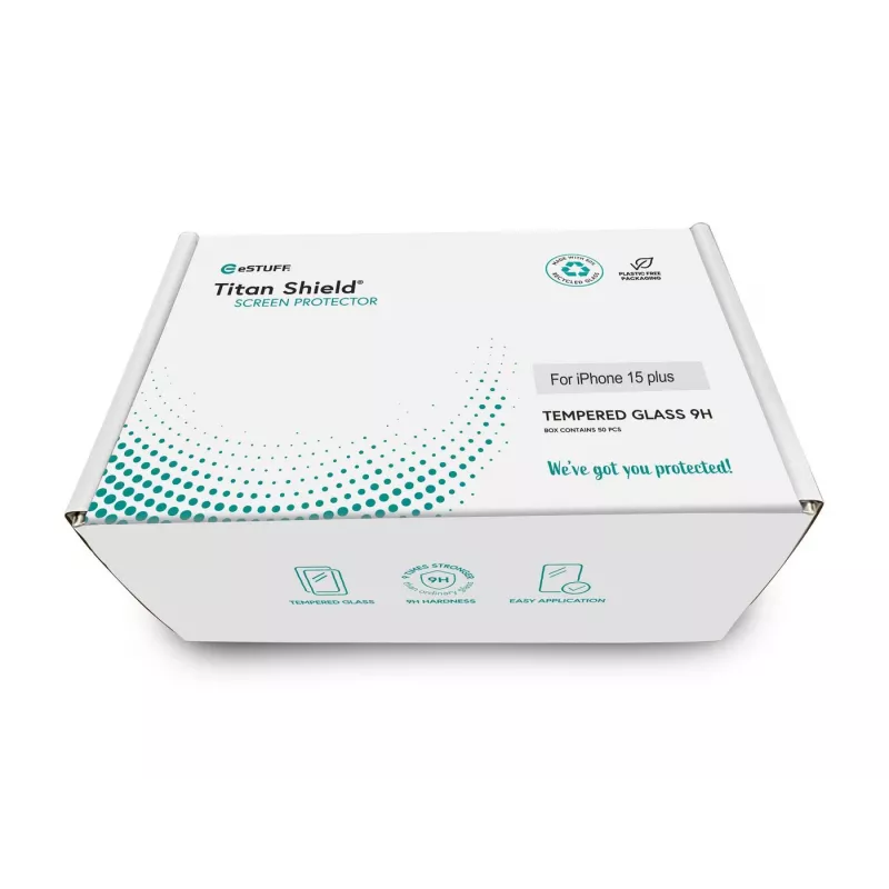 eSTUFF ES501411-50BULK Προστασία οθόνης/πλάτης για κινητό Διαφανής προστασία οθόνης Apple 1 τεμ.