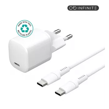 eSTUFF ES637600 φορτιστής για φορητές συσκευές smartphone, tablet λευκό AC εσωτερικού χώρου