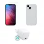 Φορτιστής για φορητές συσκευές eSTUFF ES-KIT-IPH15 εσωτερικού χώρου AC διαφανές λευκό USB Type-C