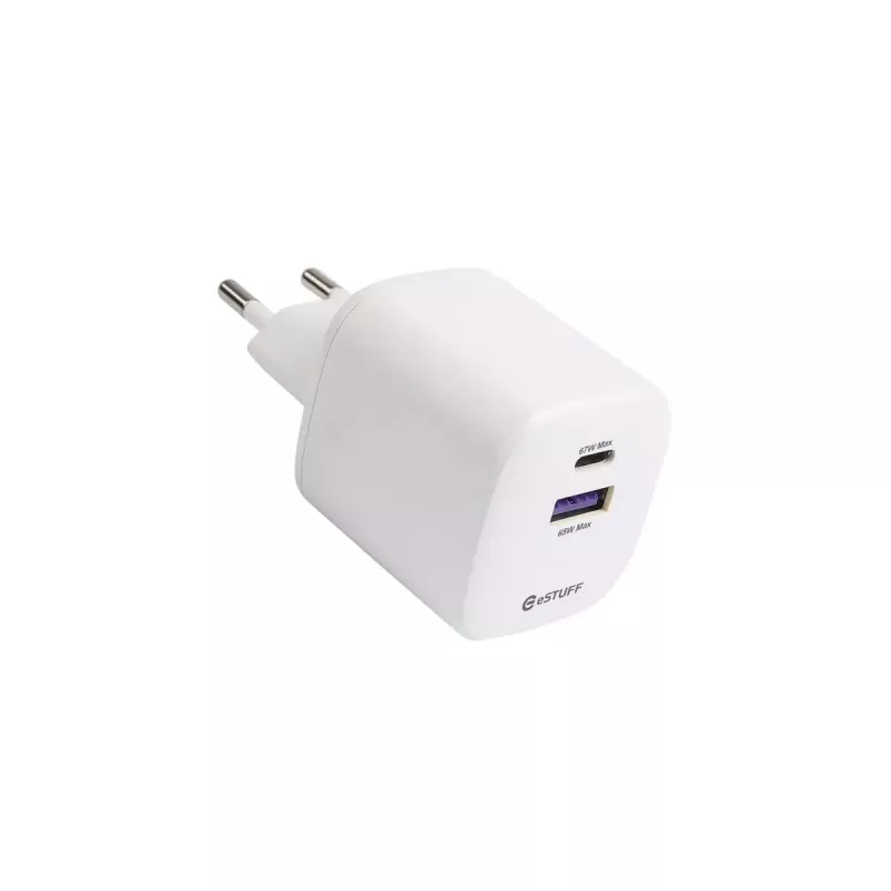 Φορητός φορτιστής eSTUFF ES637065-BULK universal λευκό AC Indoor USB Type-C