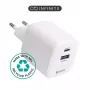 Φορητός φορτιστής eSTUFF ES637065-BULK universal λευκό AC Indoor USB Type-C