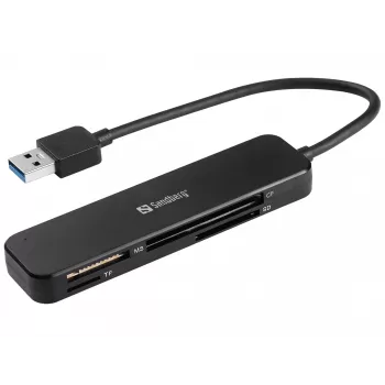 Αναγνώστης καρτών Sandberg USB 3.0 Pocket Card Reader