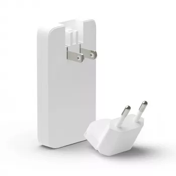 dbramante1928 Pro - EU/US λεπτός Φορτιστής - USB-C 65W+USB-A 30W - W