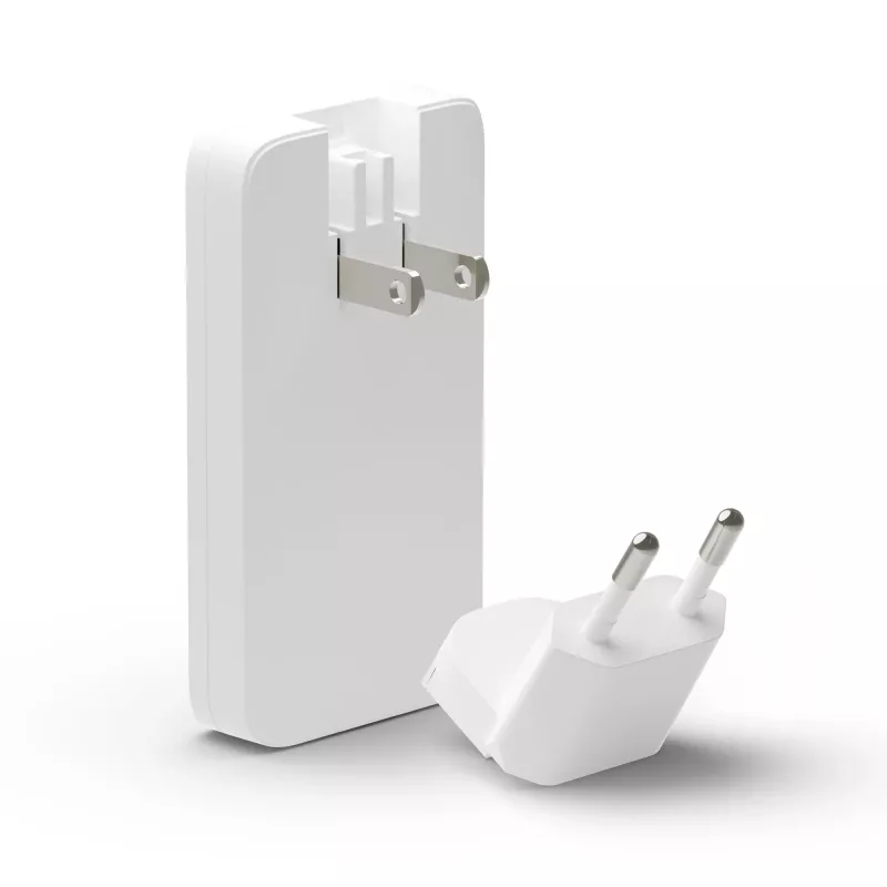 dbramante1928 Pro - EU/US λεπτός Φορτιστής - USB-C 65W+USB-A 30W - W